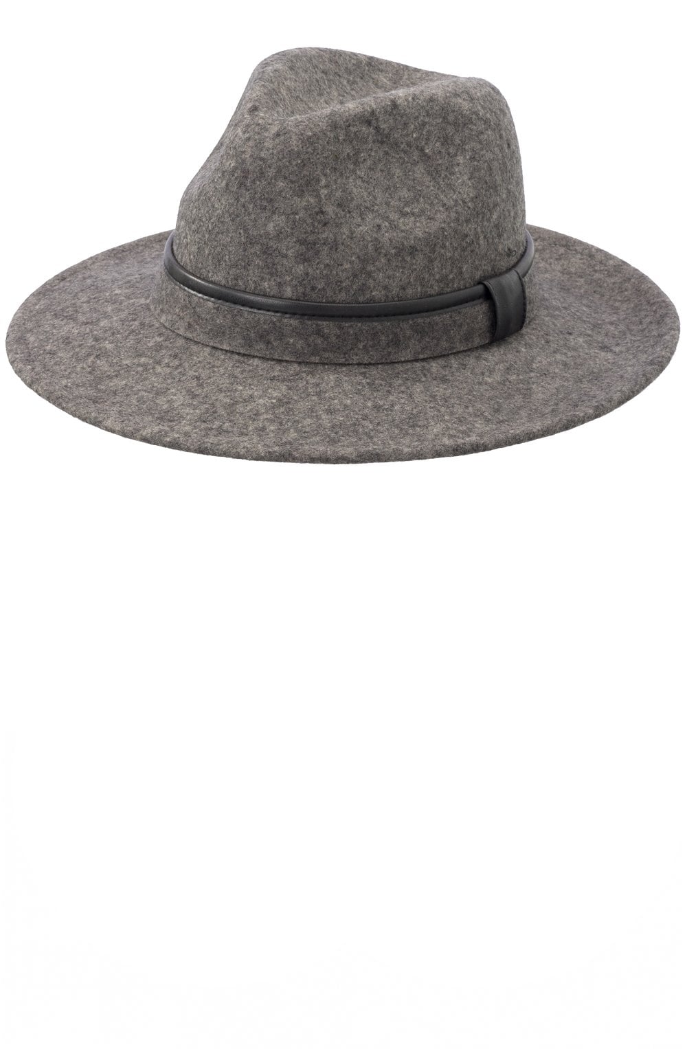 Anthracite Soft Wool Fedora Hat