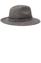 Anthracite Soft Wool Fedora Hat
