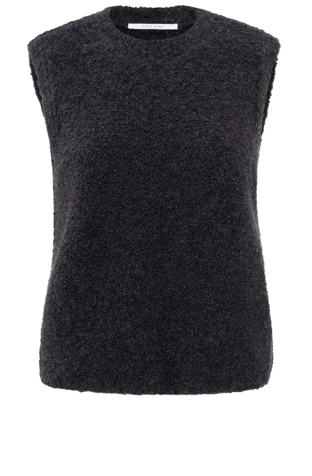Anthracite Super Soft Textured Knit Slip