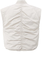 Beige Reversible Padded Gilet