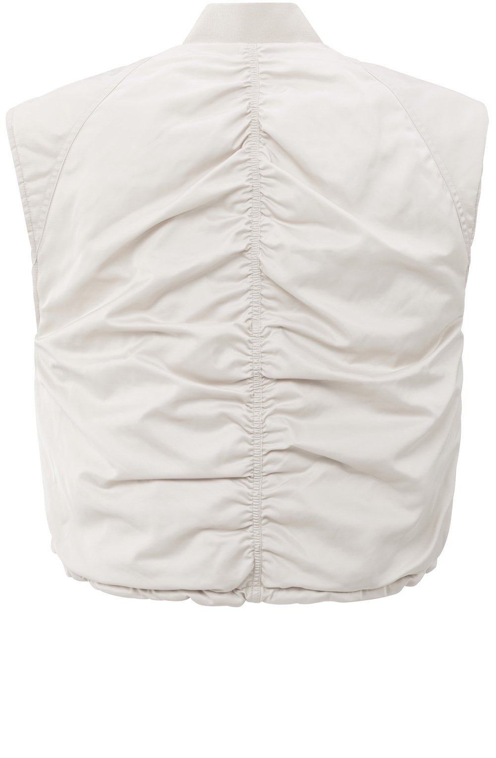 Beige Reversible Padded Gilet