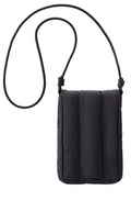 Black Quilted Phone Bag