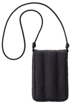 Black Quilted Phone Bag