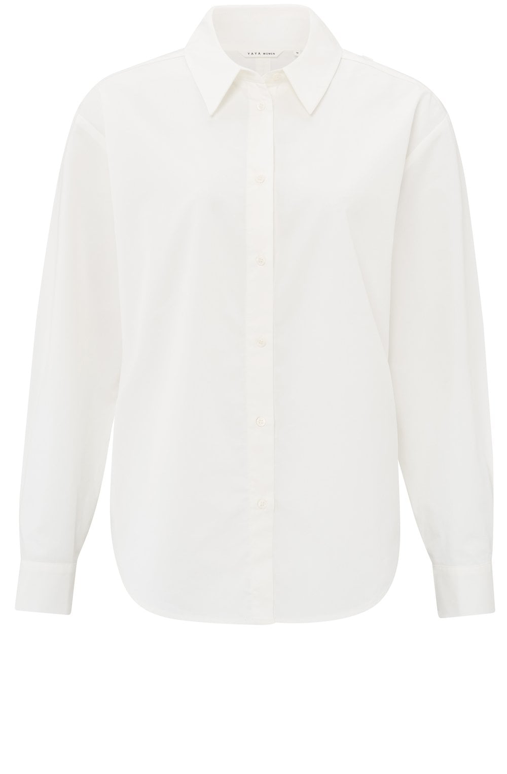 Blanc De Blanc Back Bow Detail Poplin Blouse