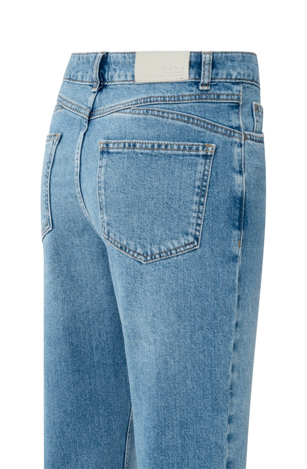 Blue Denim Boyfriend Fit Jeans