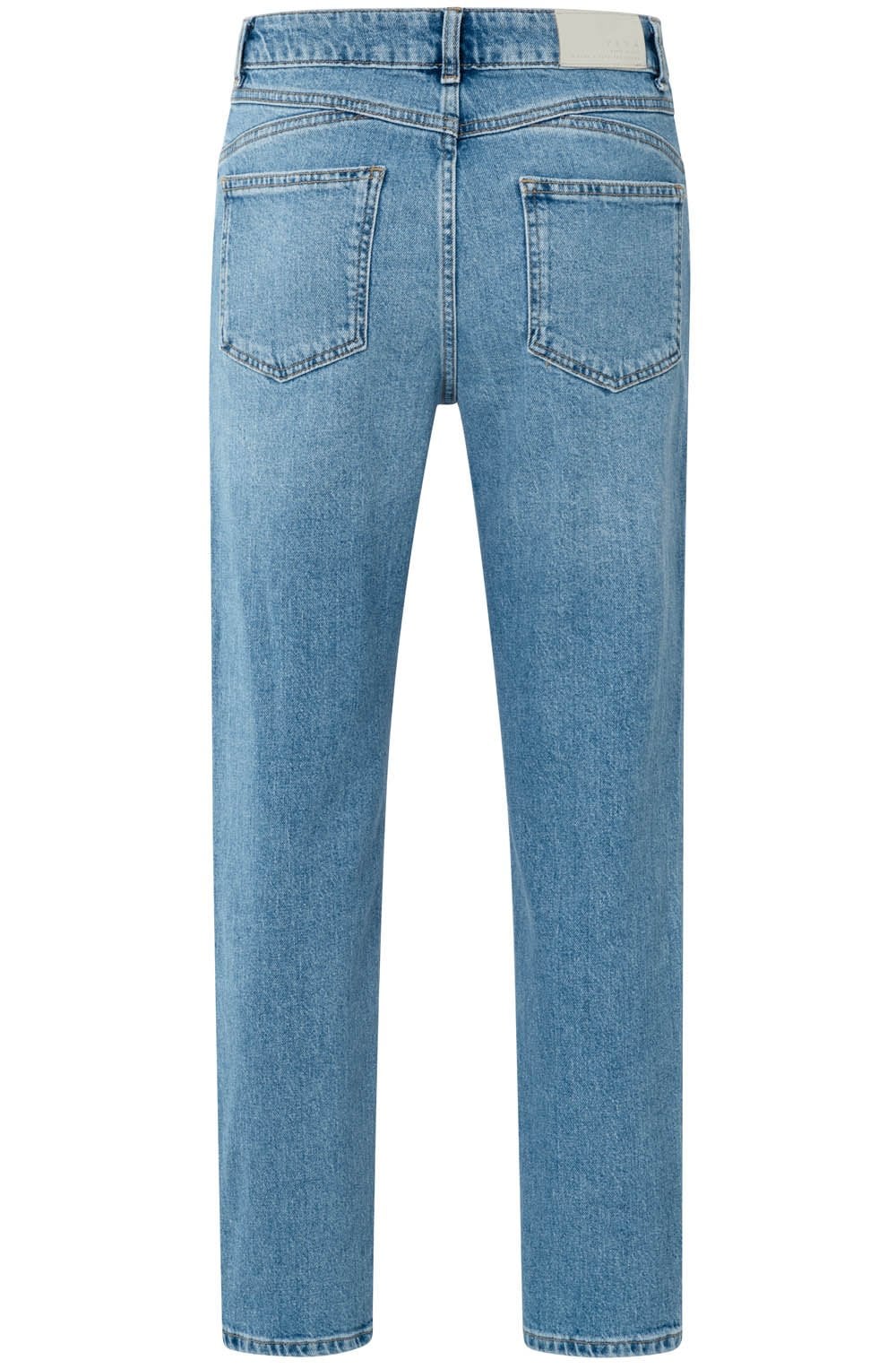 Blue Denim Boyfriend Fit Jeans