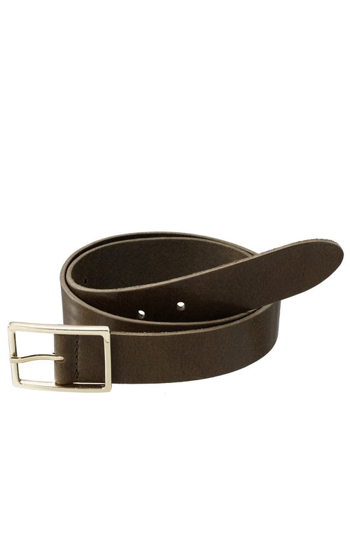 Capers Brownish Leather Belt