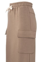 Caribou Brown Jersey Cargo Midi Skirt