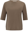 Caribou Brown Soft Jersey T Shirt