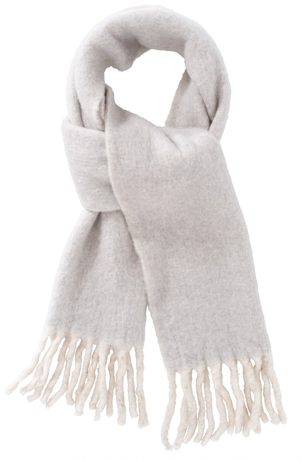 Chalk White Super Soft Chunky Scarf
