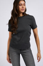 Dark Grey Denim High Waist Straight Leg Jeans