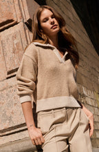 Heather Grey Collared V Neck Jumper