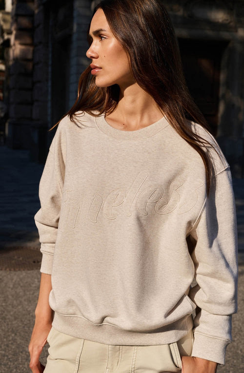 Heather Grey Marl Timeless Sweatshirt
