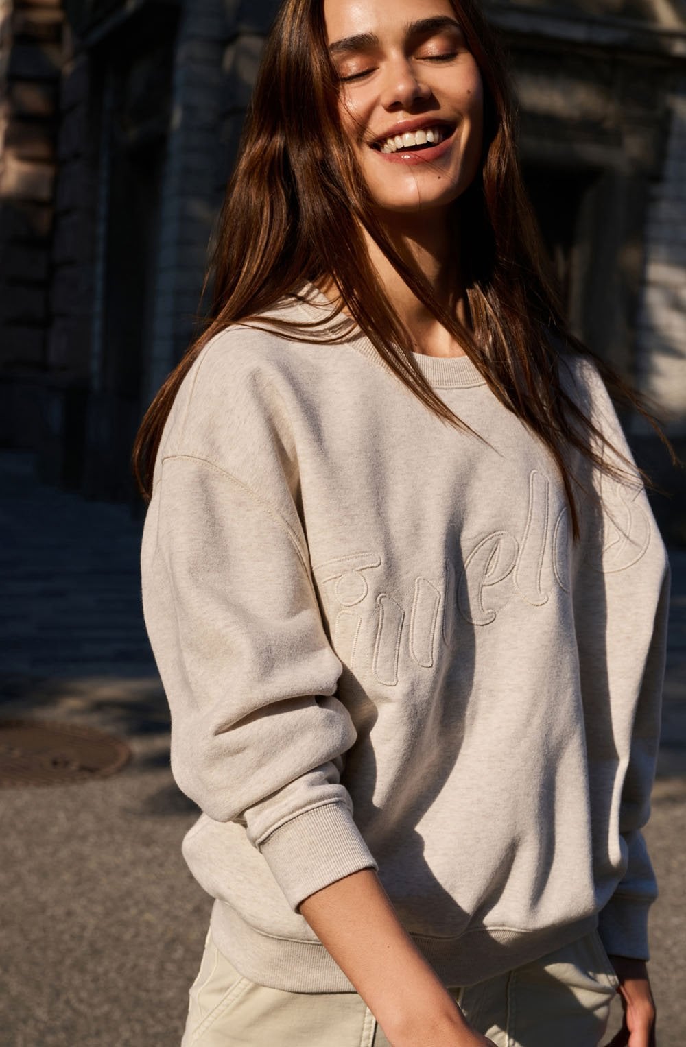 Heather Grey Marl Timeless Sweatshirt