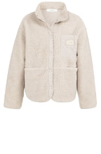Heather Grey Reversible Teddy Jacket