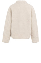 Heather Grey Reversible Teddy Jacket