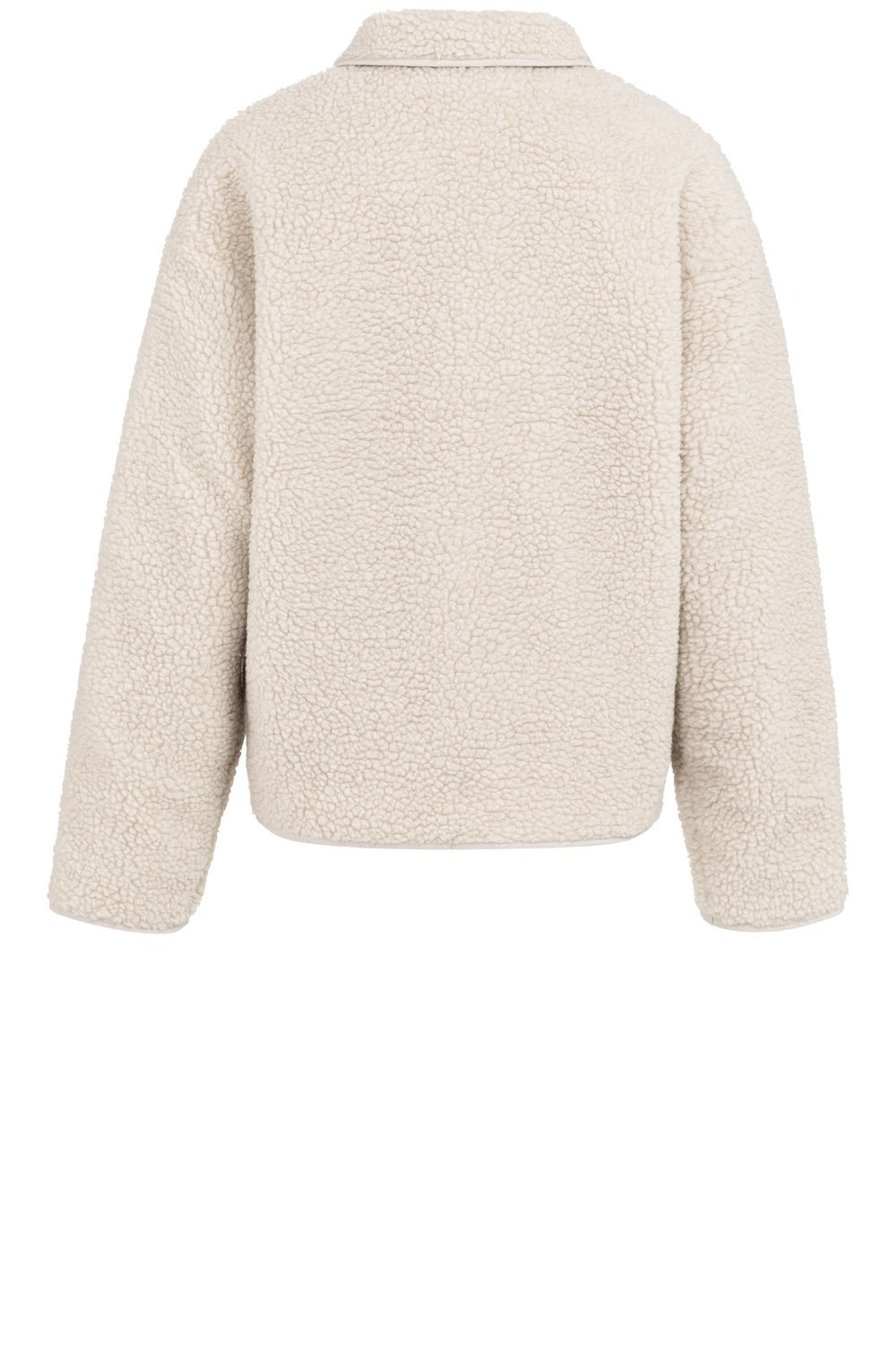 Heather Grey Reversible Teddy Jacket