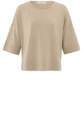 Humus Beige Knitted T Shirt