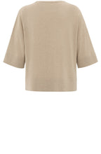 Humus Beige Knitted T Shirt