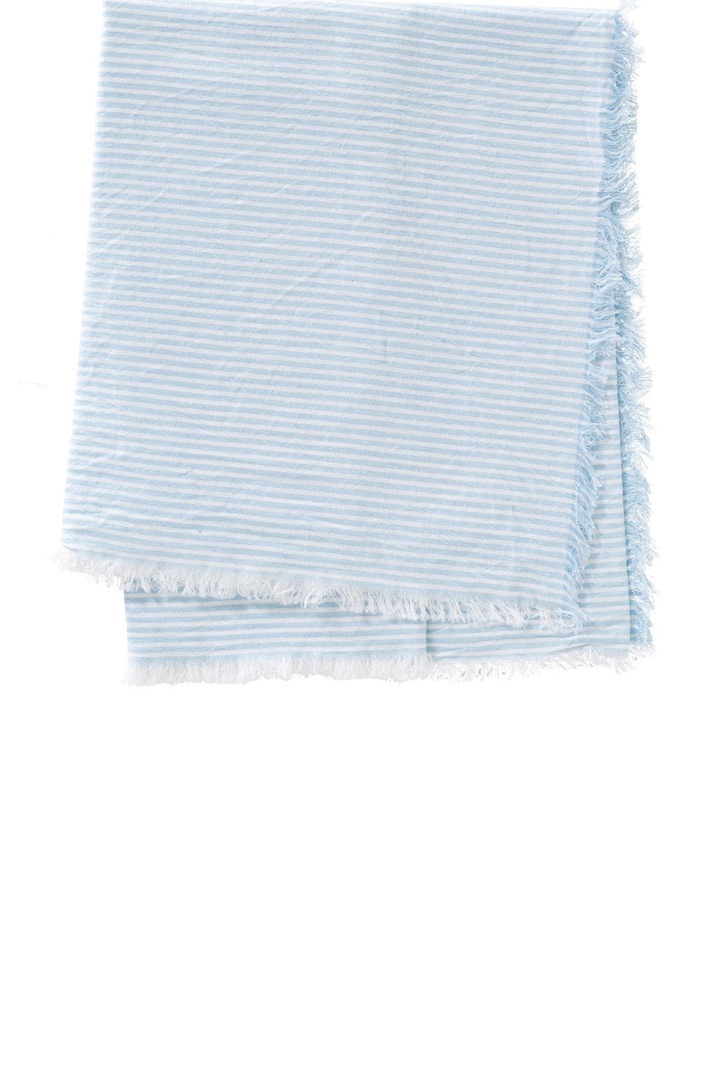 Ice Melange Frayed Edge Cotton Scarf