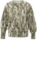 Khaki Beige Patterned Super Soft Jumper