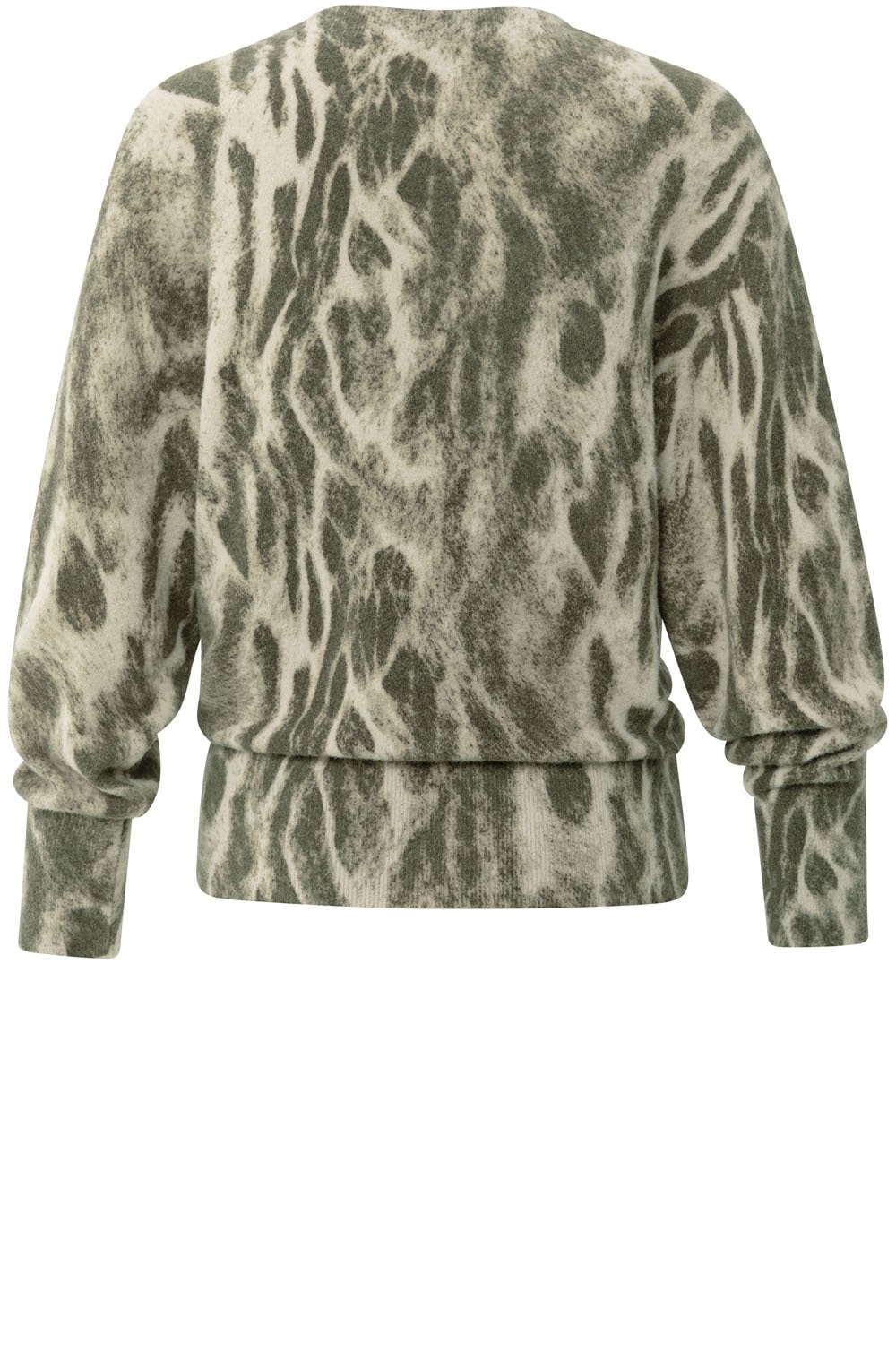 Khaki Beige Patterned Super Soft Jumper