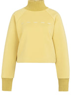 Moss Green Funnel Neck Sweatshirt