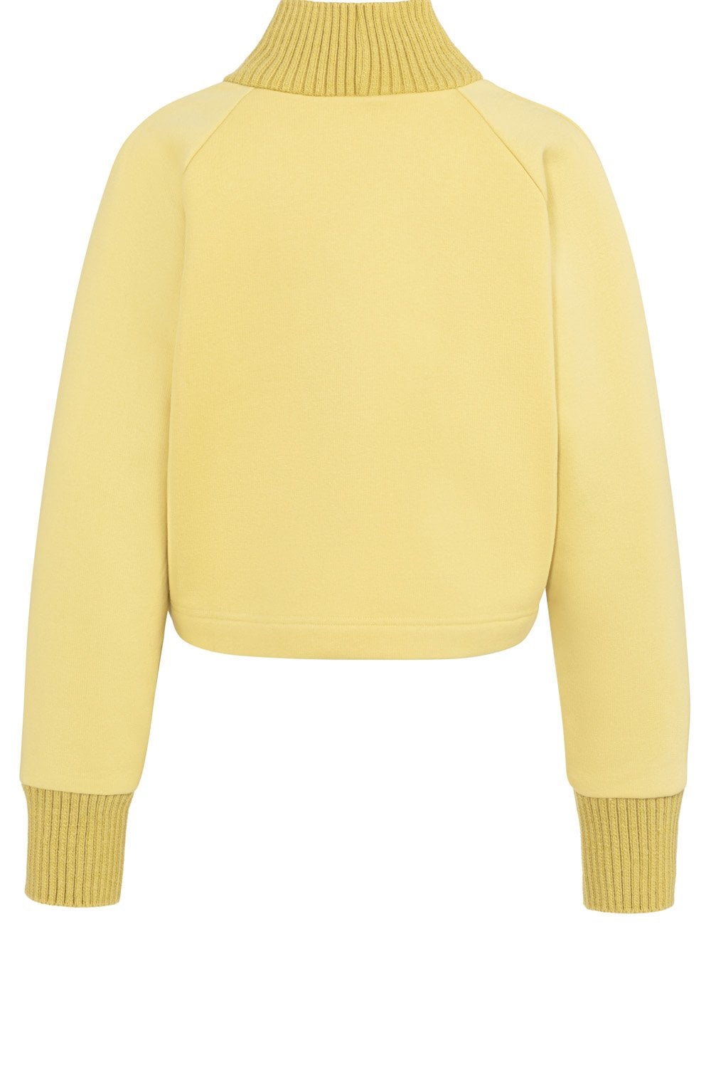 Moss Green Funnel Neck Sweatshirt