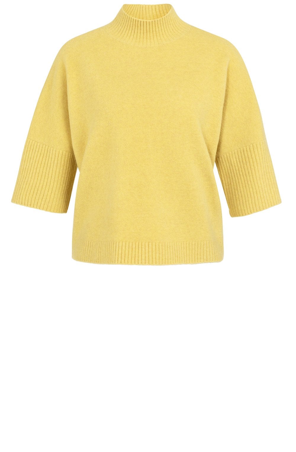 Moss Green High Neck Jumper