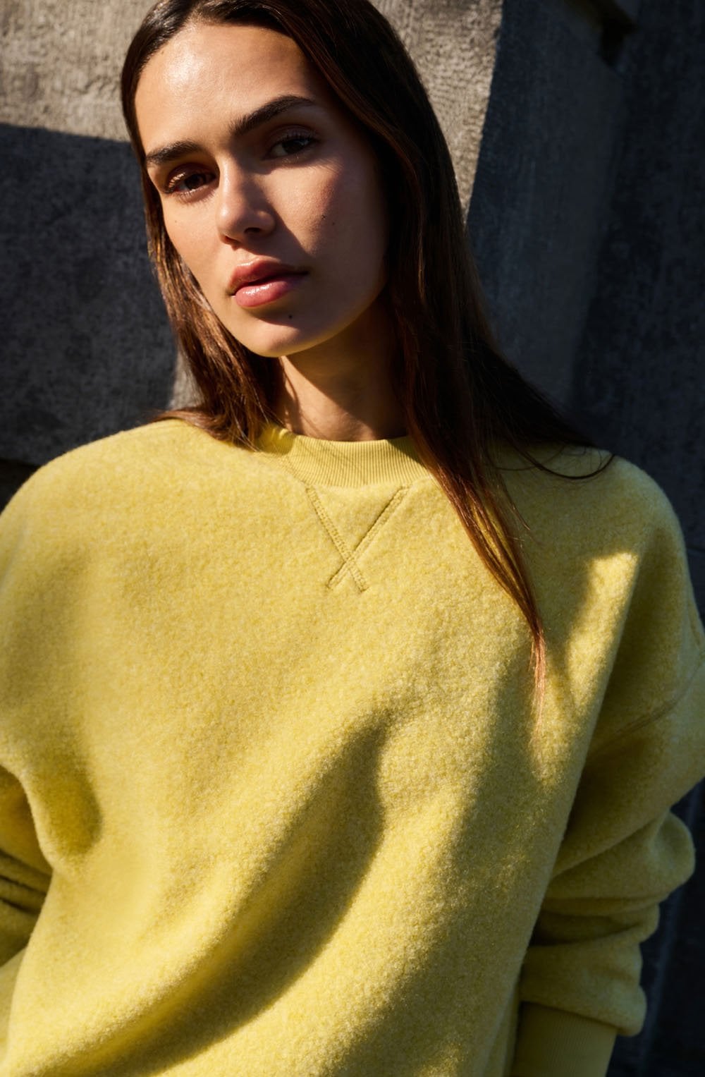 Moss Green Teddy Sweater