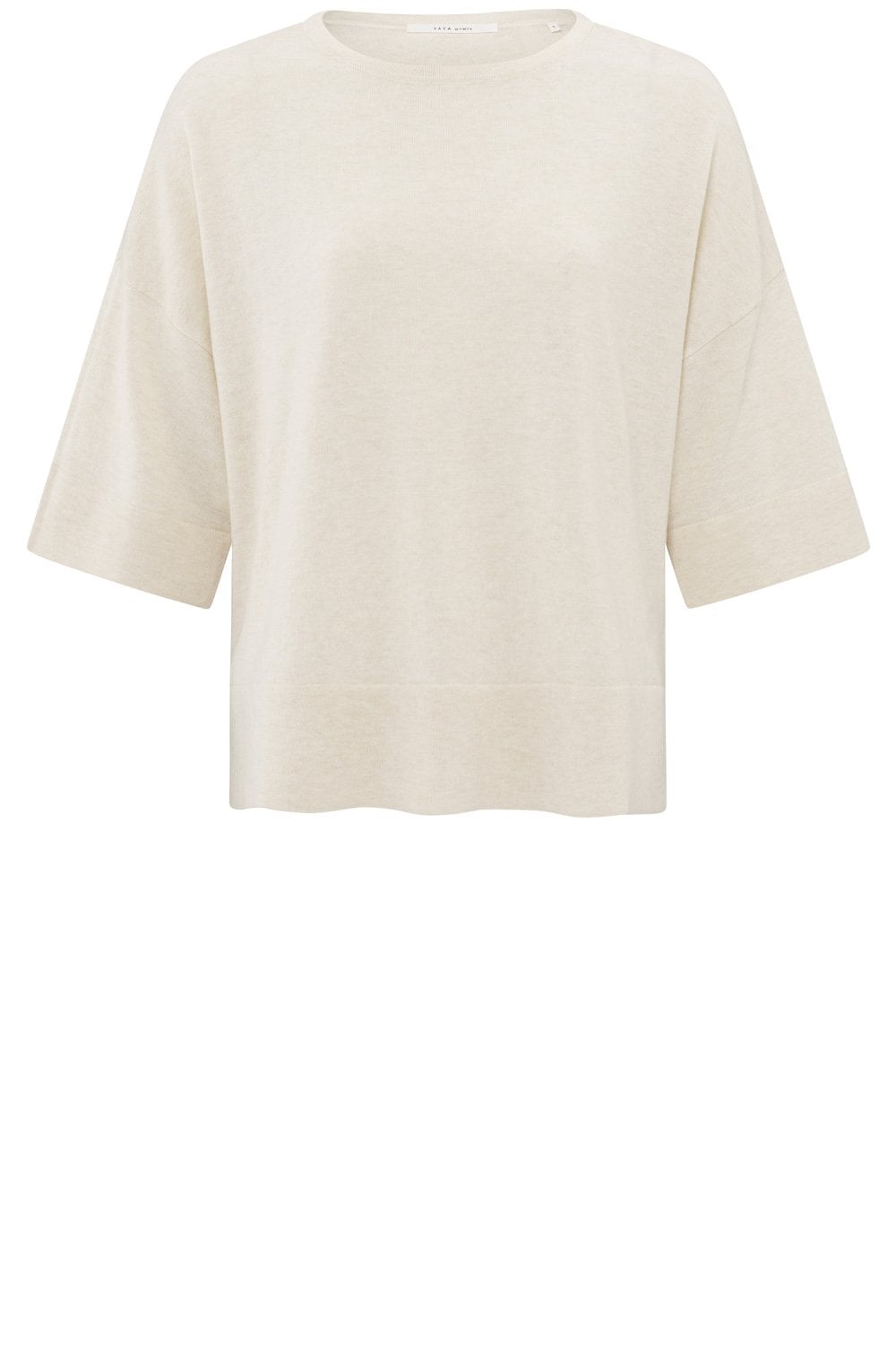 Nature Melange Fine Knit T shirt