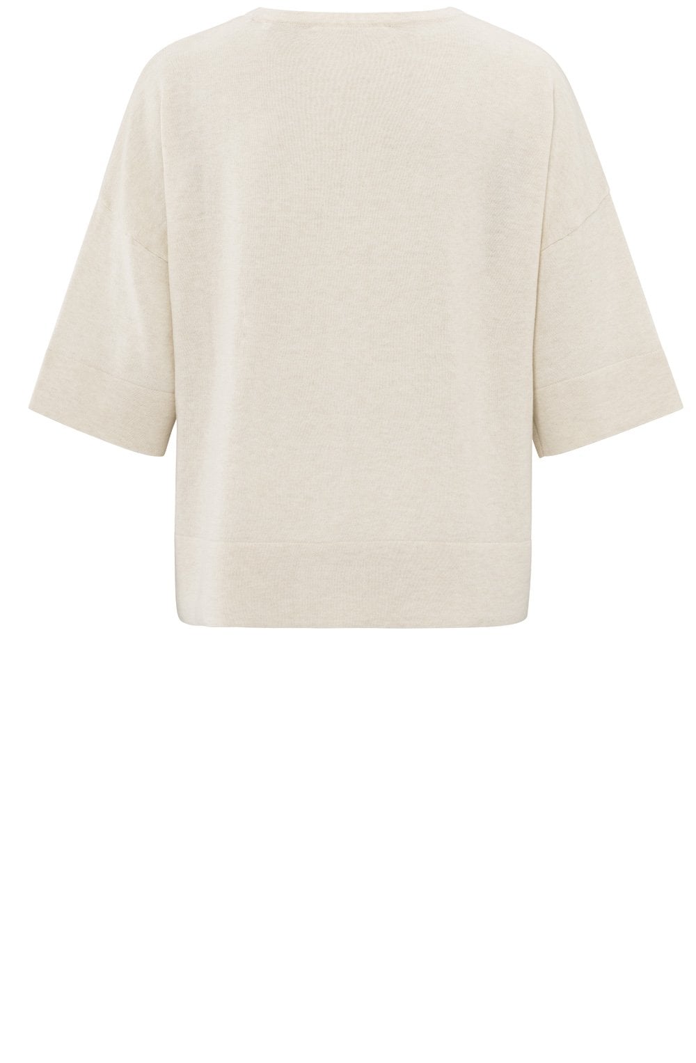 Nature Melange Fine Knit T shirt