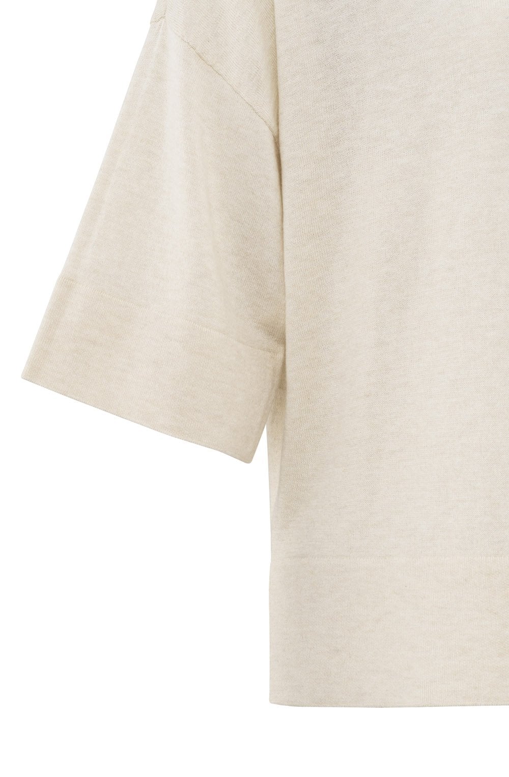 Nature Melange Fine Knit T shirt