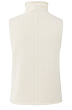 Off White High Neck Slip Over