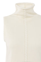 Off White High Neck Slip Over