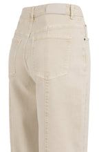 Sandstone Beige High Waist Barrel Jeans