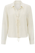 Soft Off White Layered Blouse