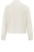 Soft Off White Layered Blouse