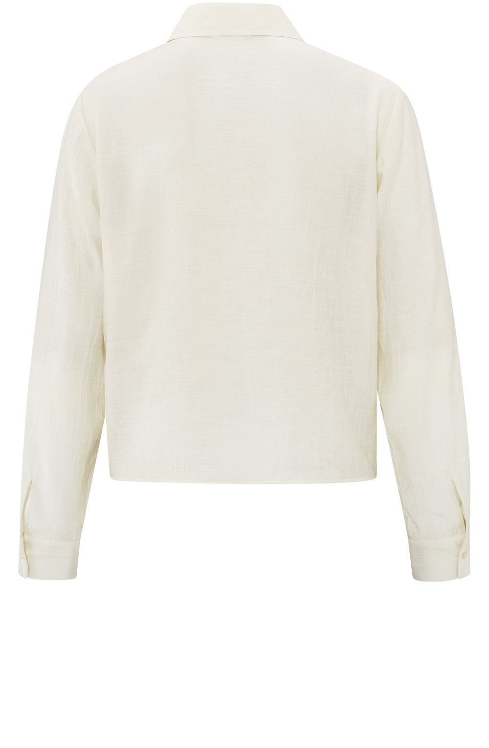 Soft Off White Layered Blouse