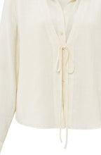 Soft Off White Layered Blouse