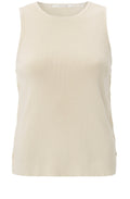 Summer Sand Ribbed Knit Vest Top