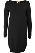 Black Fine Knit Dress