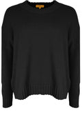 Black Oversized Knit Jumper