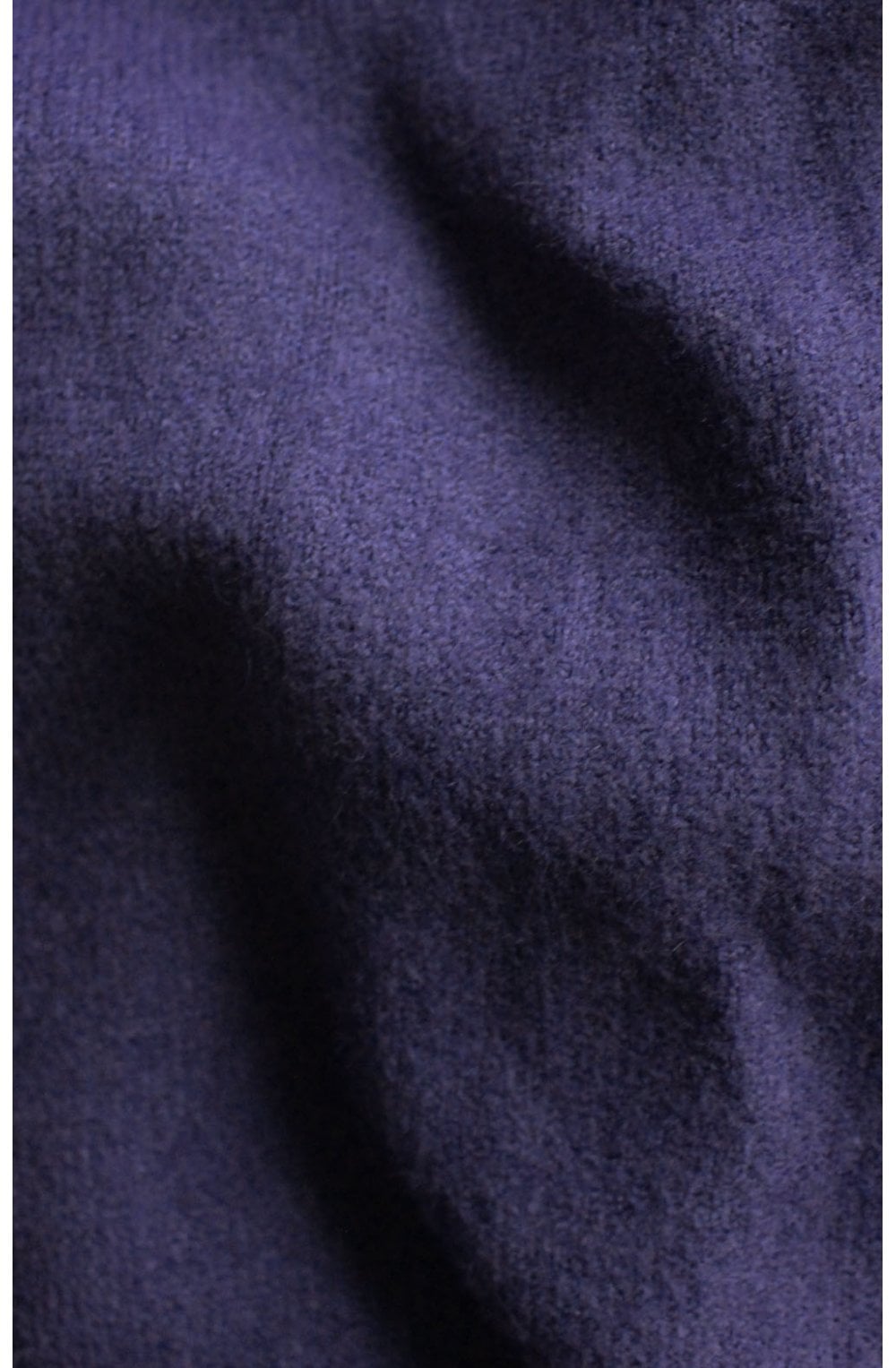 Blue High Neck Oversized Jumper