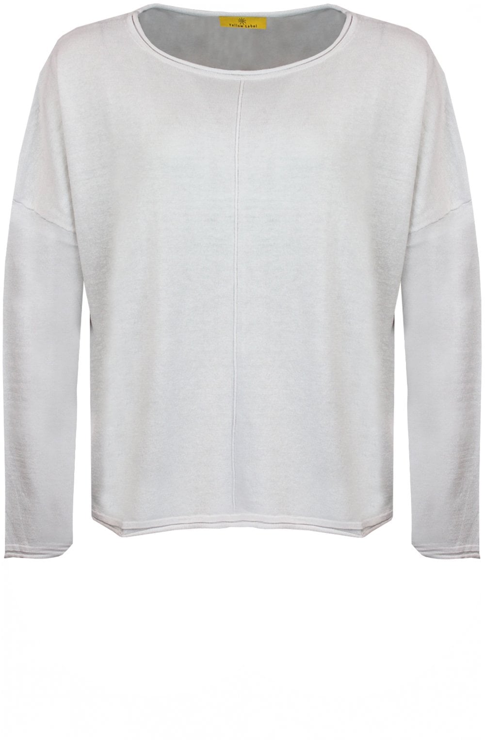 Boxy Pebble Fine Knit Jumper