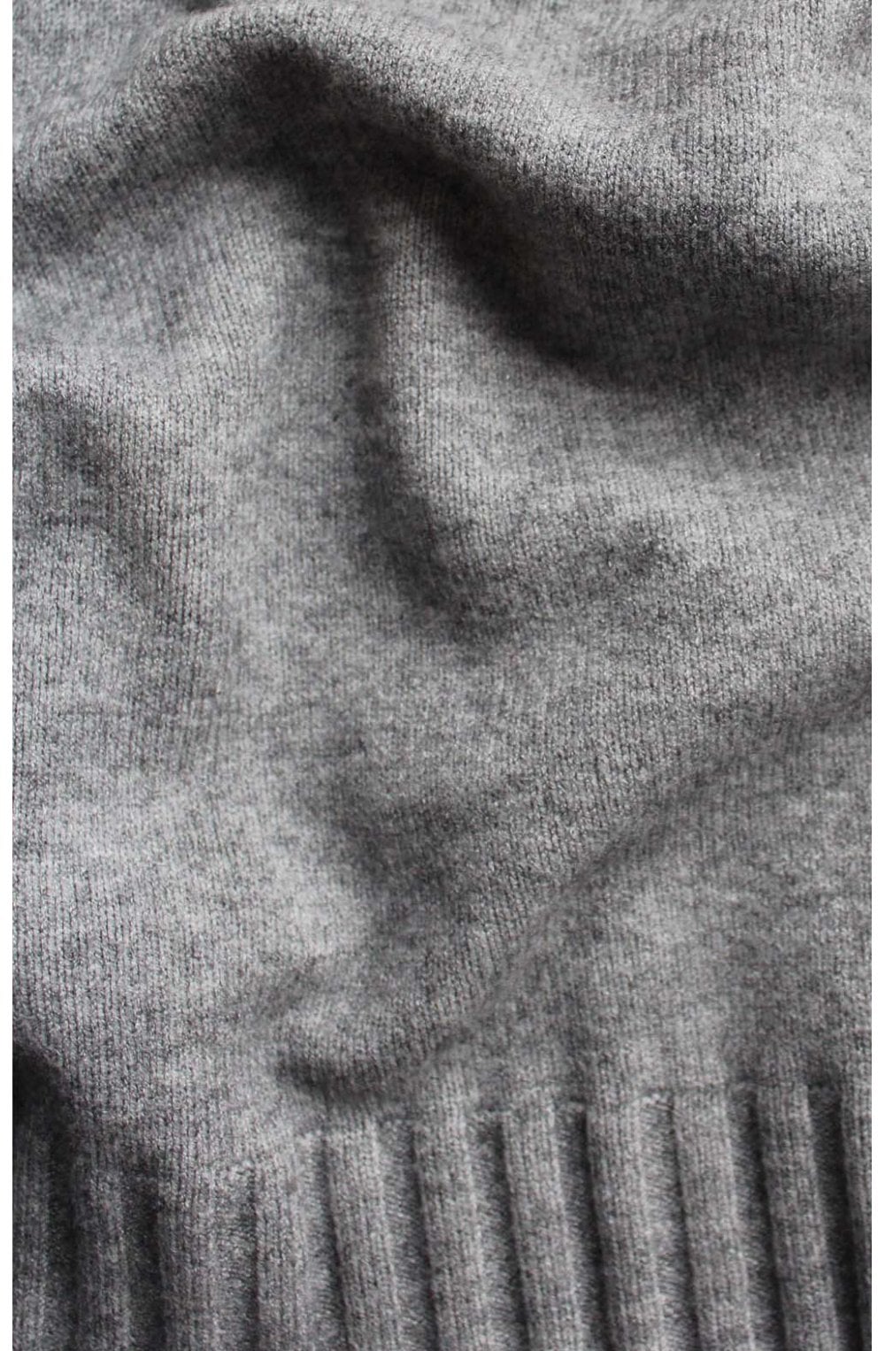 Grey Oversized Knit Jumper