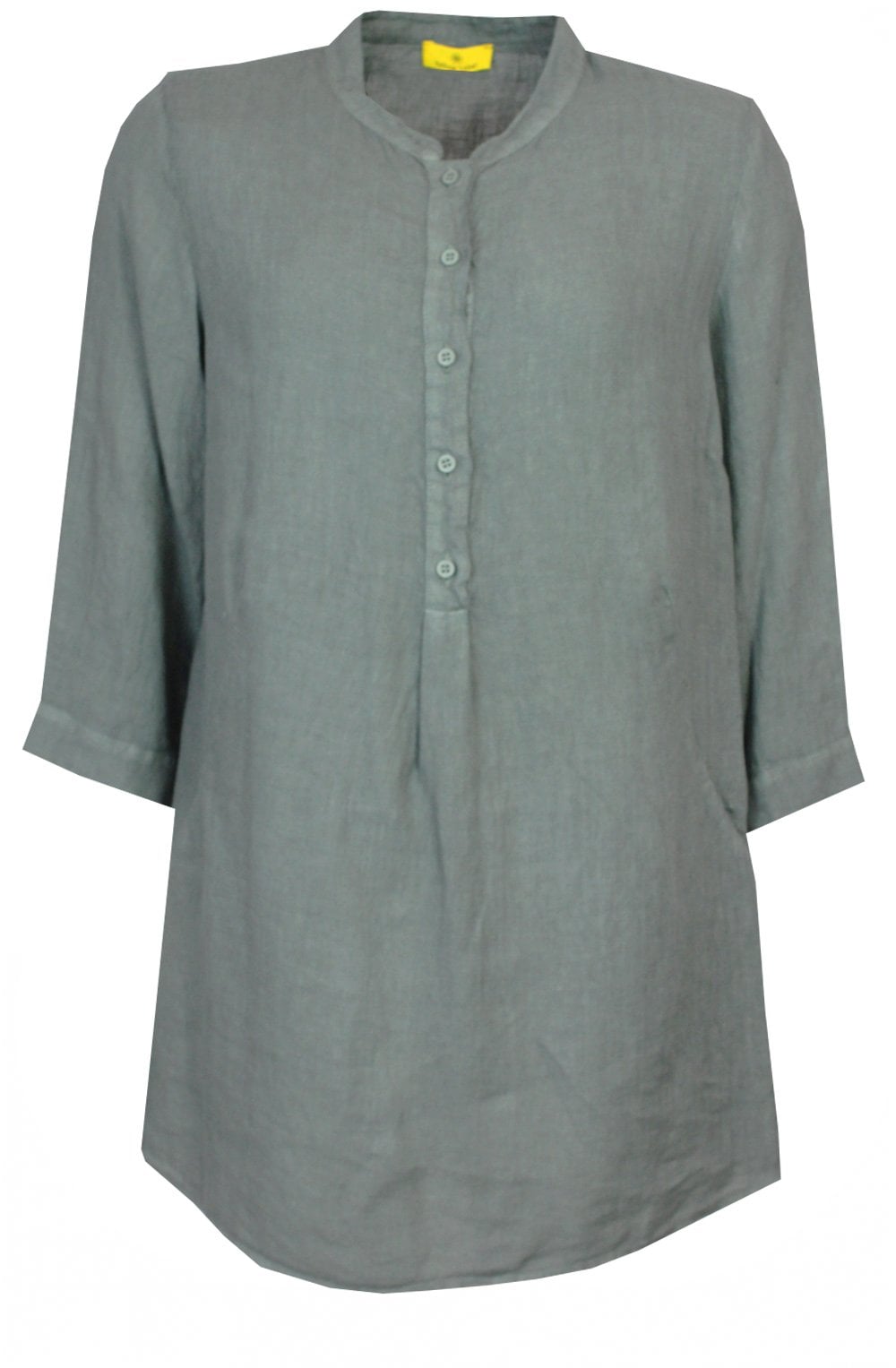 Khaki Loose Fit Tunic