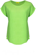 Lime Green Classic Linen Top