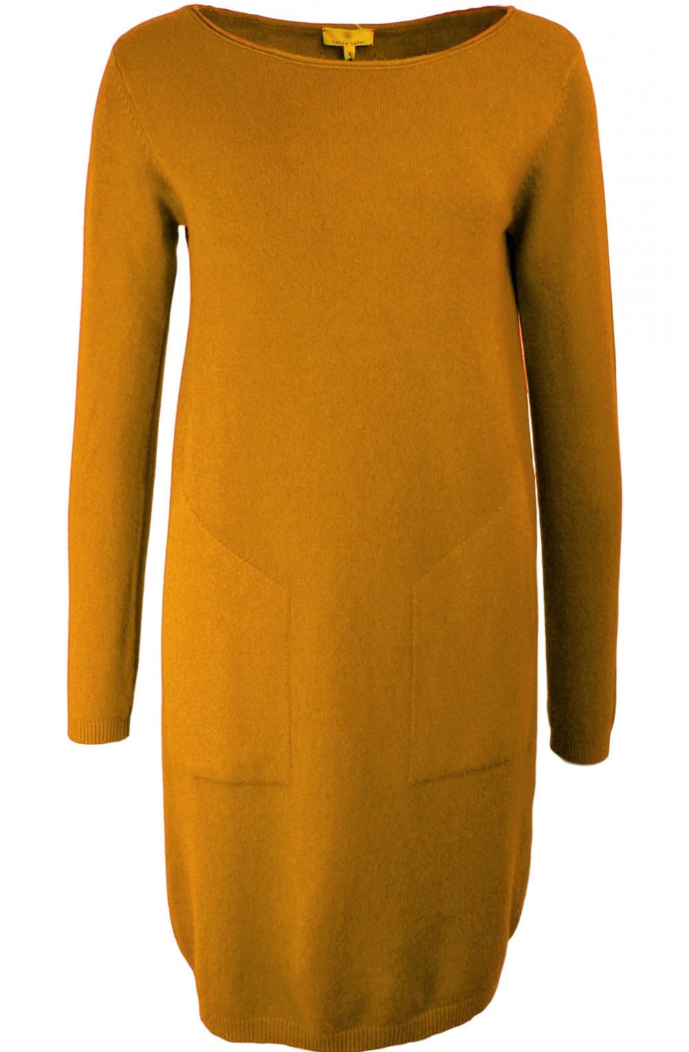 Mustard Fine Knit Dress