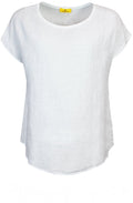 White Classic Linen Top